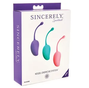 Sincerely ''Kegel'' Exercise System -3Pk