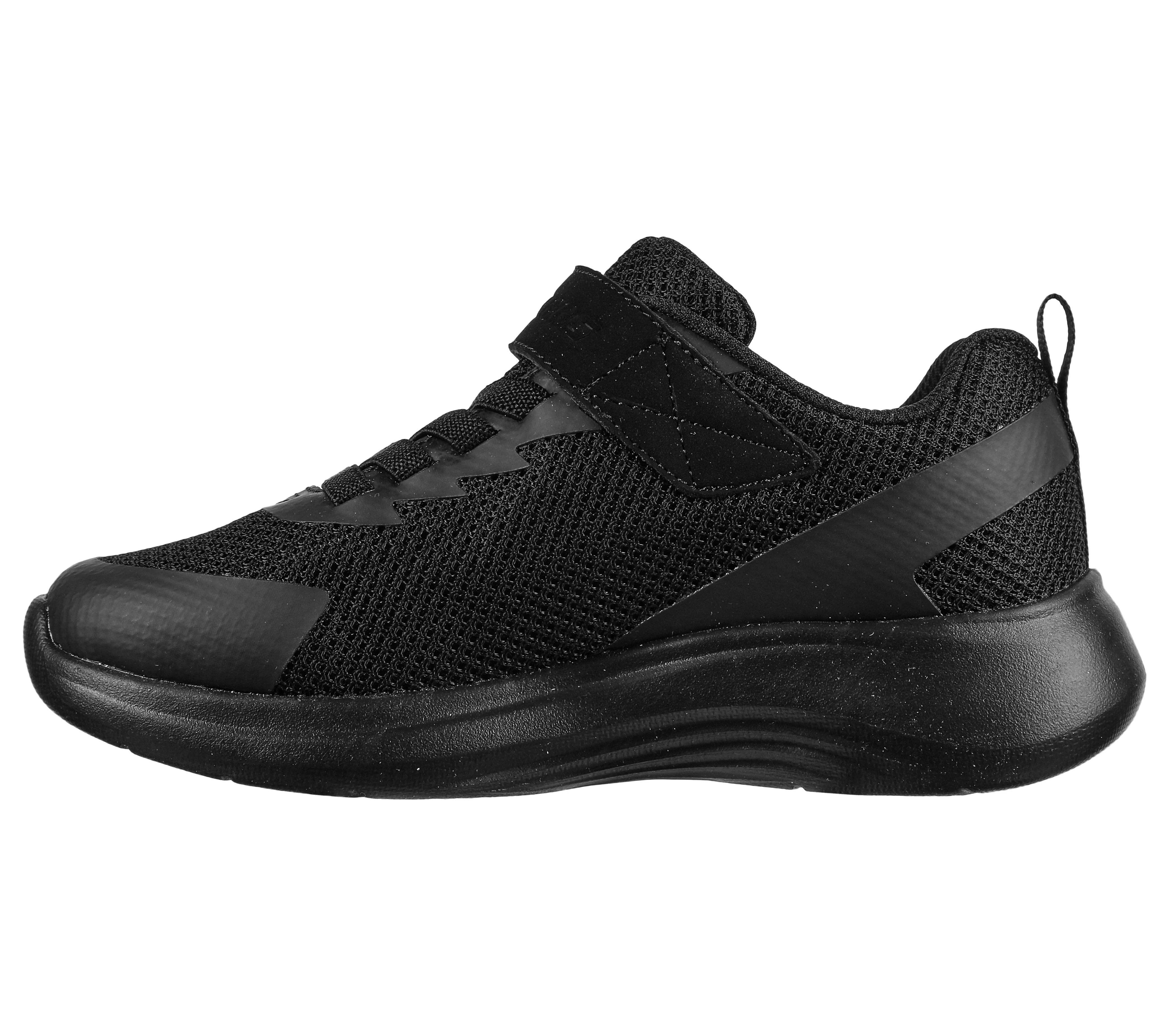 Skechers Selectore Dorvo Black School Trainer