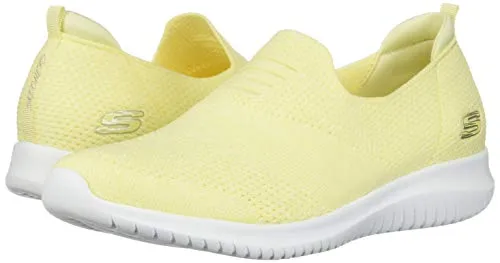 Skechers Womens Ultra Flex - Harmonious Yellow Walking Shoe - 2 UK (5 US) (13106)