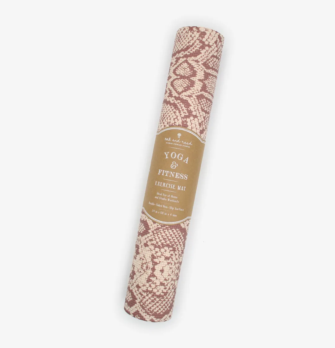 Snakeskin Yoga Mat (4mm)