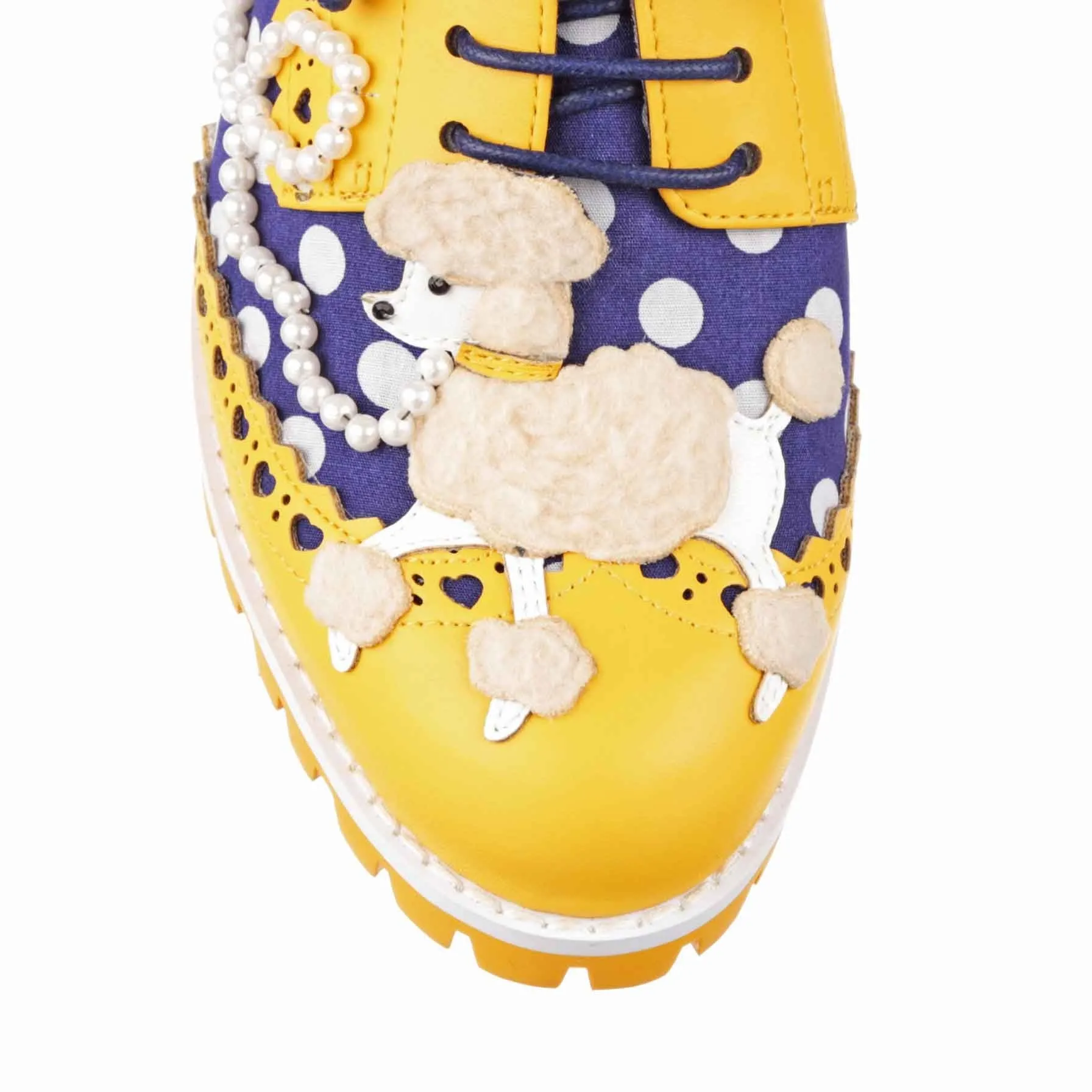 Sockhop Sweetie in Mustard by Irregular Choice