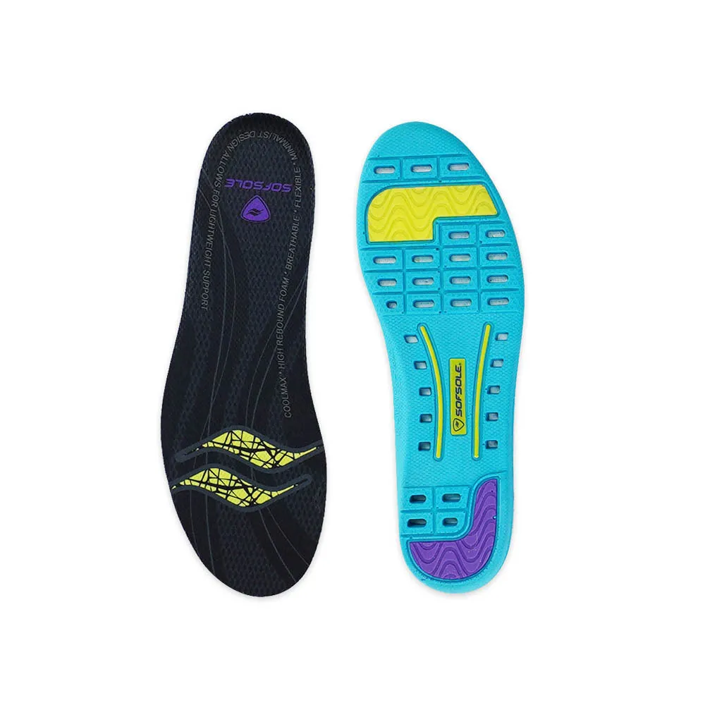 Sof Sole Thin Fit Insoles Shoe Insert Men and Women