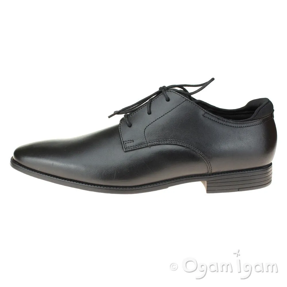 Start-rite Academy Boys Black School Shoe