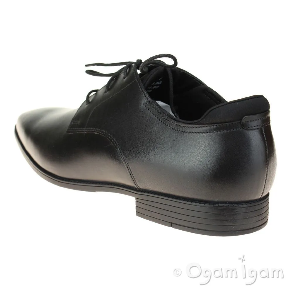 Start-rite Academy Boys Black School Shoe