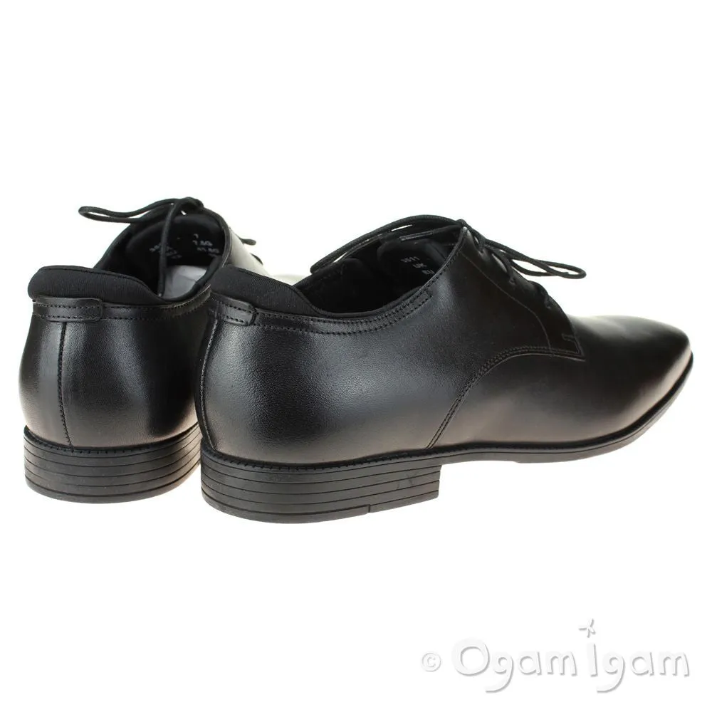 Start-rite Academy Boys Black School Shoe