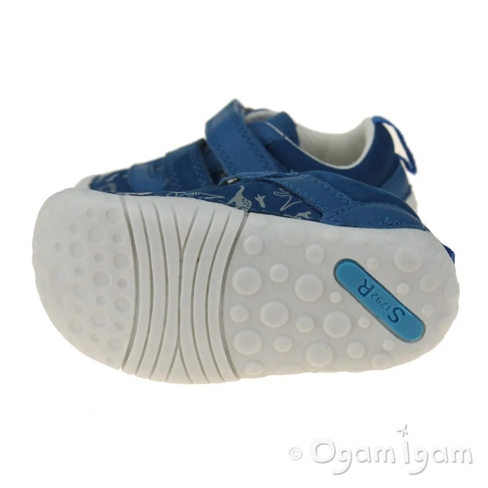 Start-rite Roar Boys Bright Blue Shoe