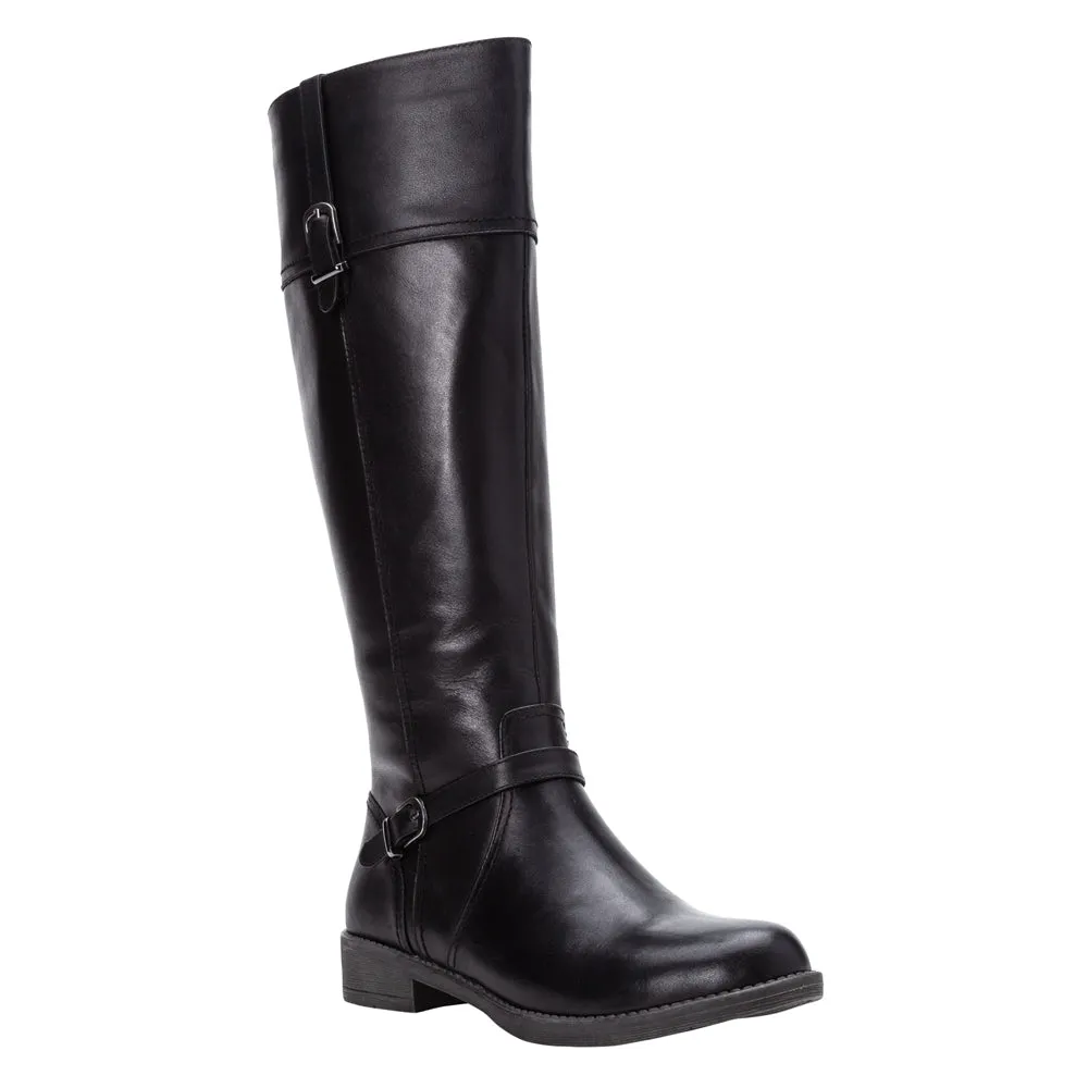 Tasha Round Toe Zippered Boots