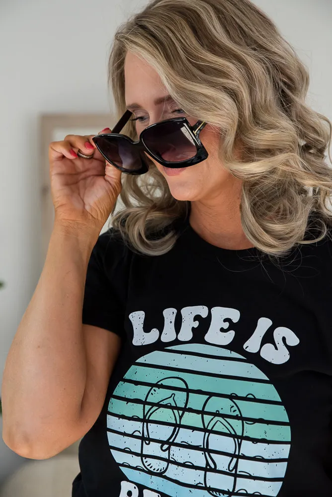 The Megan Sunglasses in Black