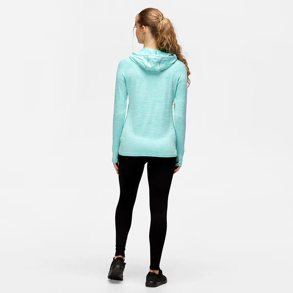 TKB Ocean Blue Cowl Neck Hoodie