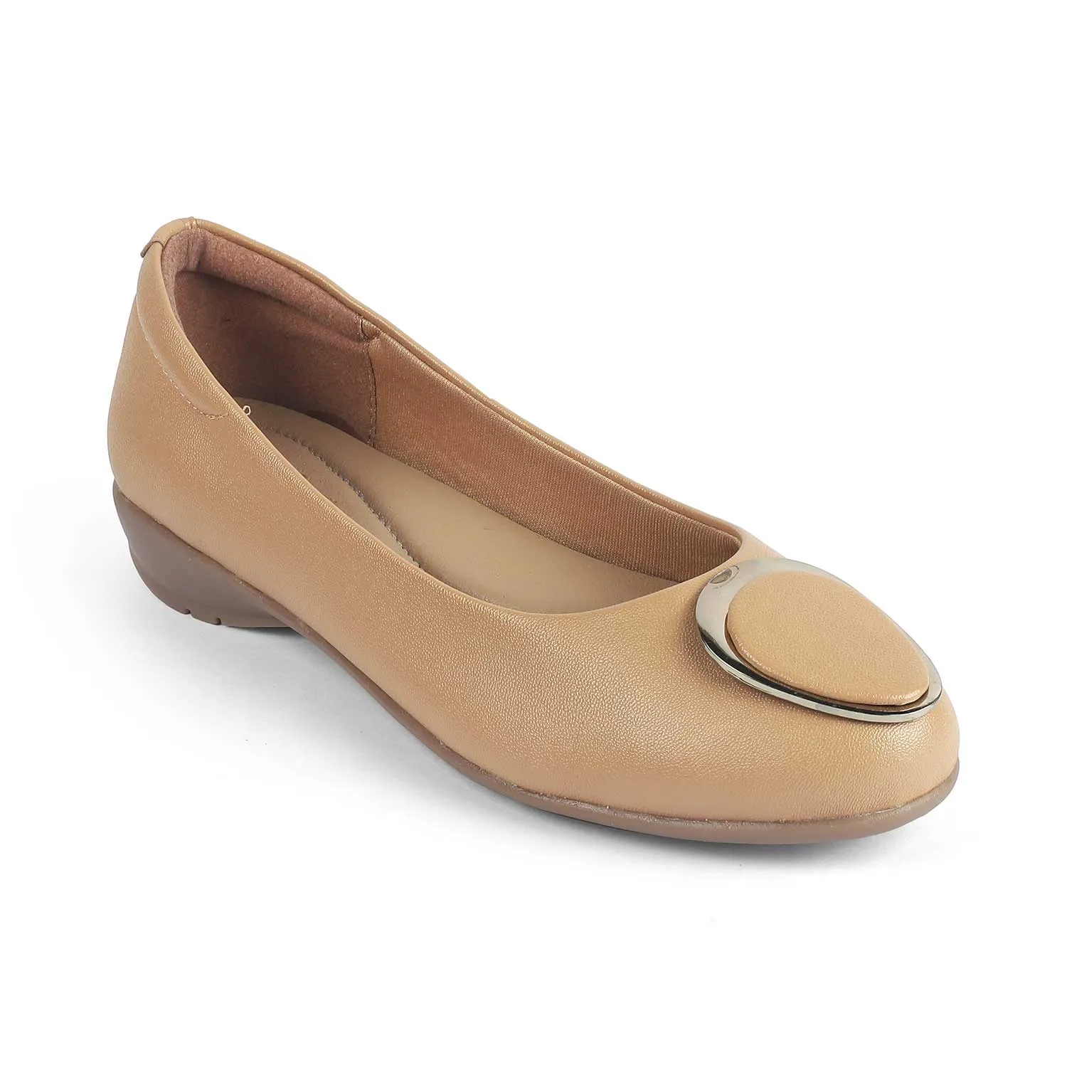 Tresmode Jelo Camel Women's Casual Ballerinas