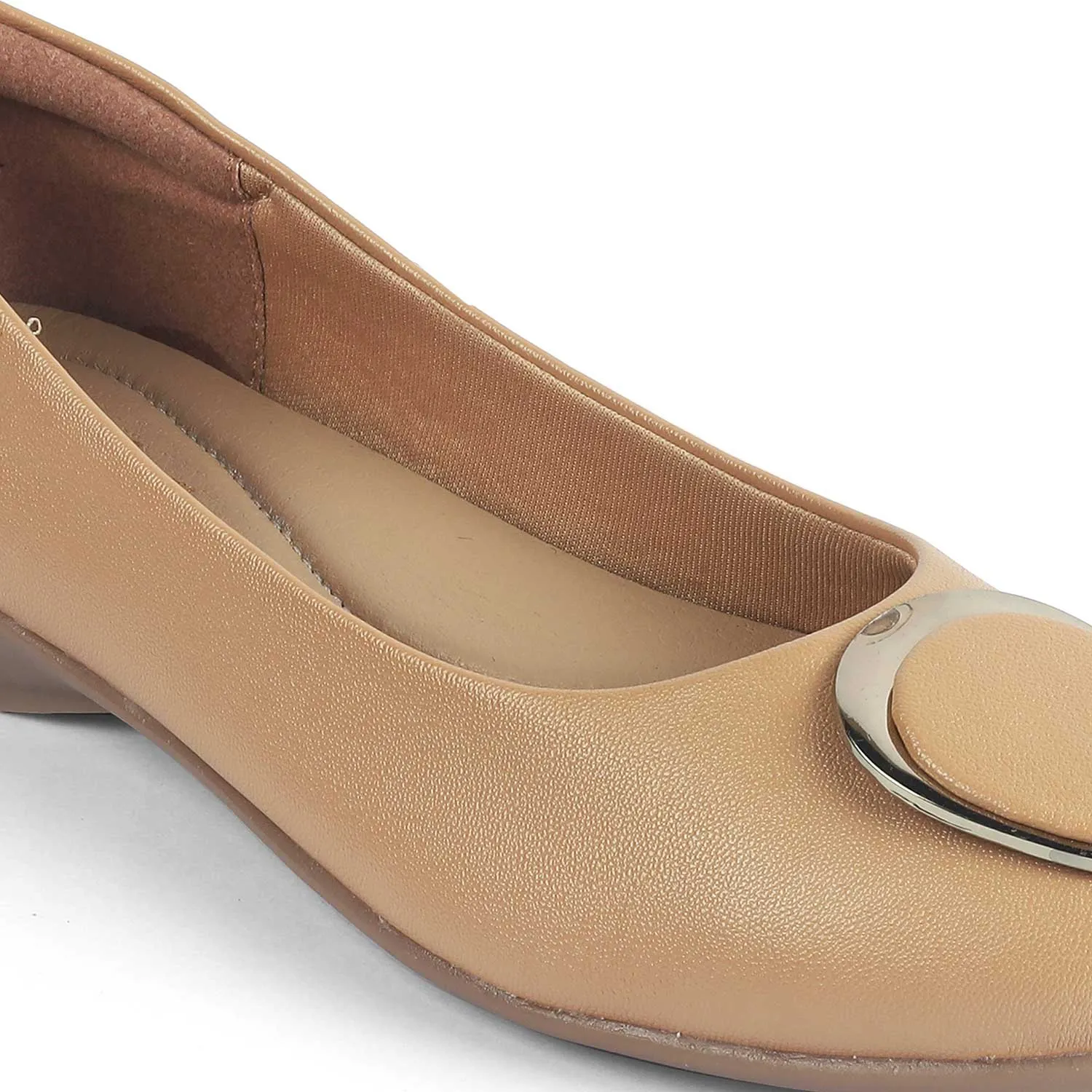 Tresmode Jelo Camel Women's Casual Ballerinas