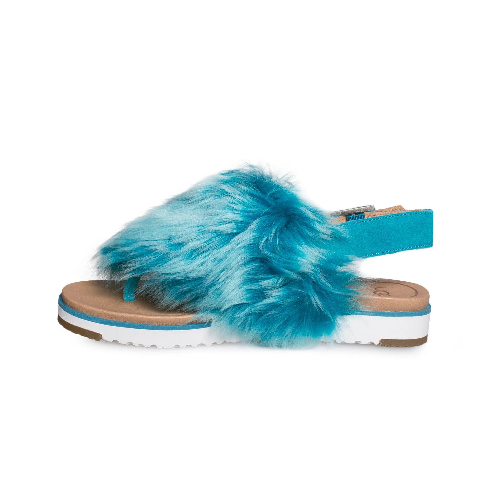 UGG Holly Enamel Blue Sandal - Women's