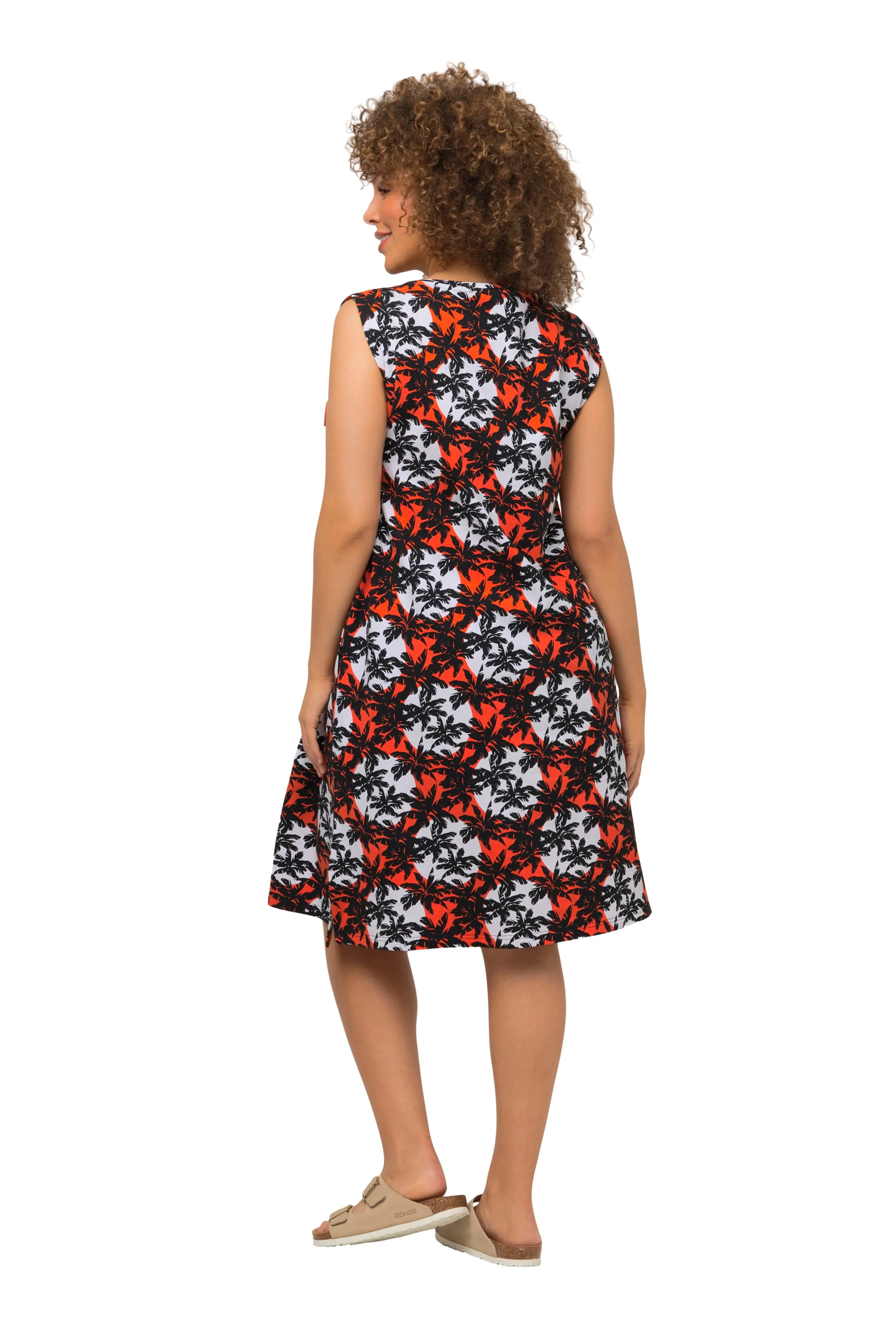 Ulla Popken Palm Tree Dress