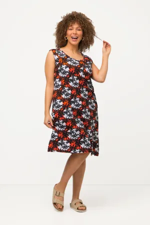 Ulla Popken Palm Tree Dress