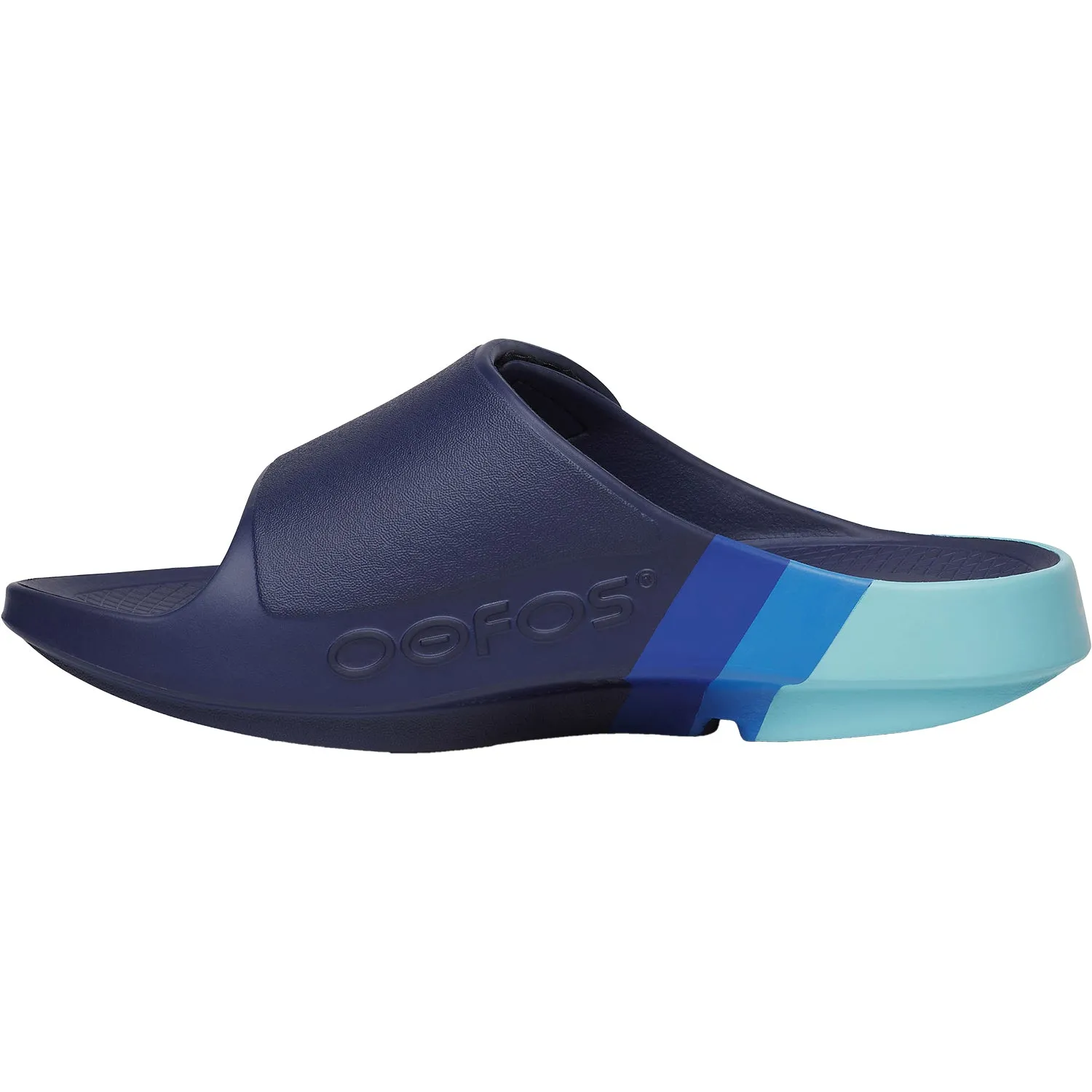 Unisex OOFOS OOahh Sport Flex Limited Slide Sky Rally Synthetic