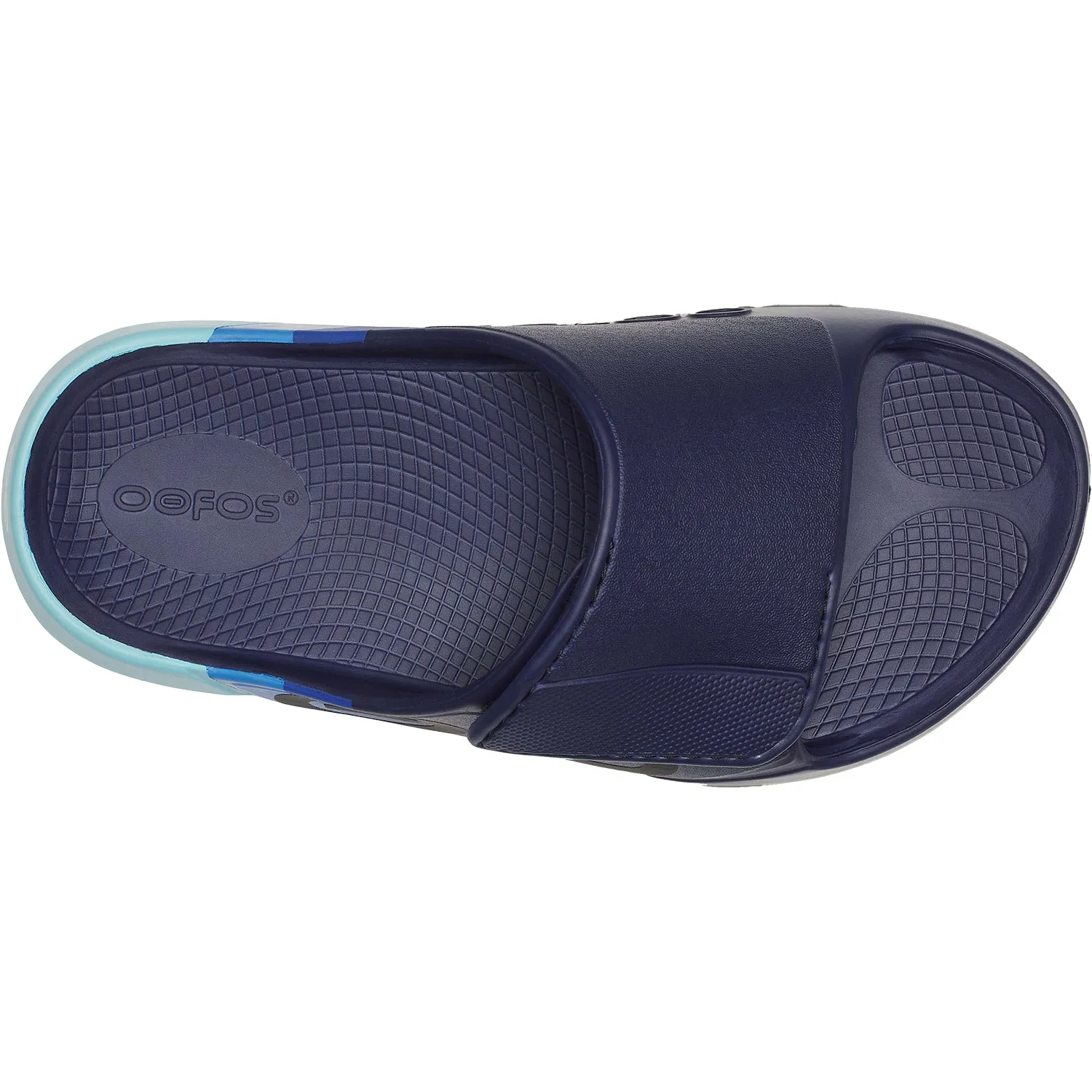 Unisex OOFOS OOahh Sport Flex Limited Slide Sky Rally Synthetic