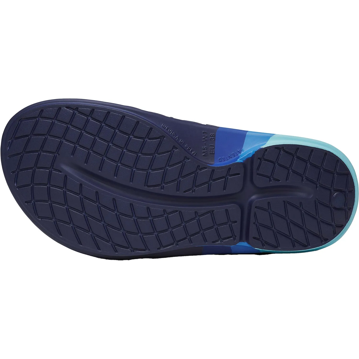 Unisex OOFOS OOahh Sport Flex Limited Slide Sky Rally Synthetic