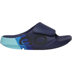 Unisex OOFOS OOahh Sport Flex Limited Slide Sky Rally Synthetic