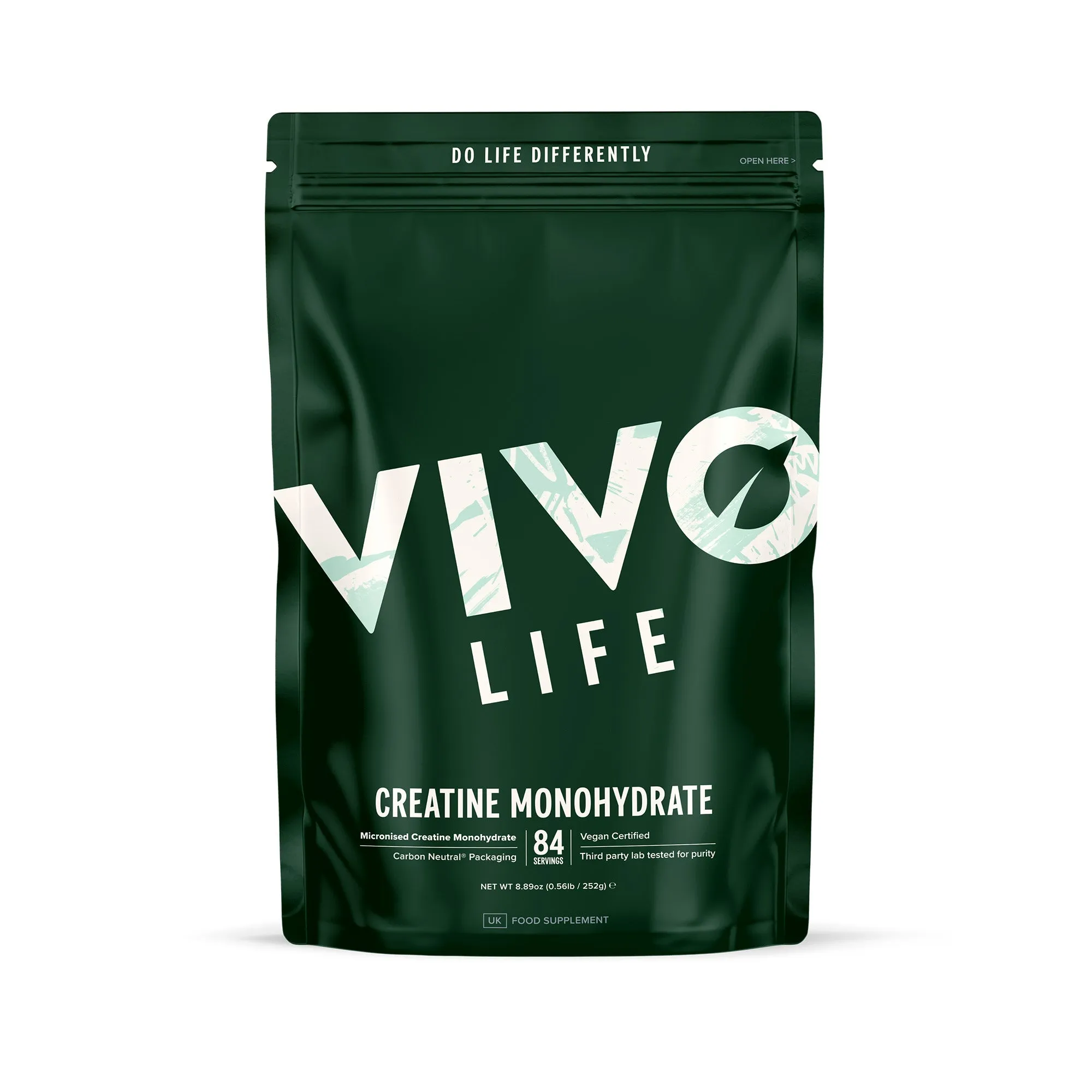 Vivo Life Vegan Creatine 252g - 84 Servings