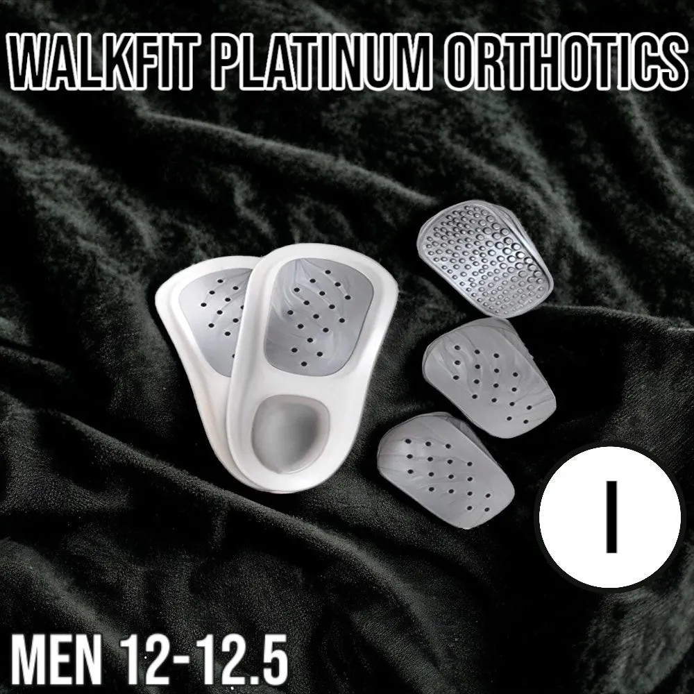 Walkfit Platinum Orthotics- Size I (M 12- 12.5)