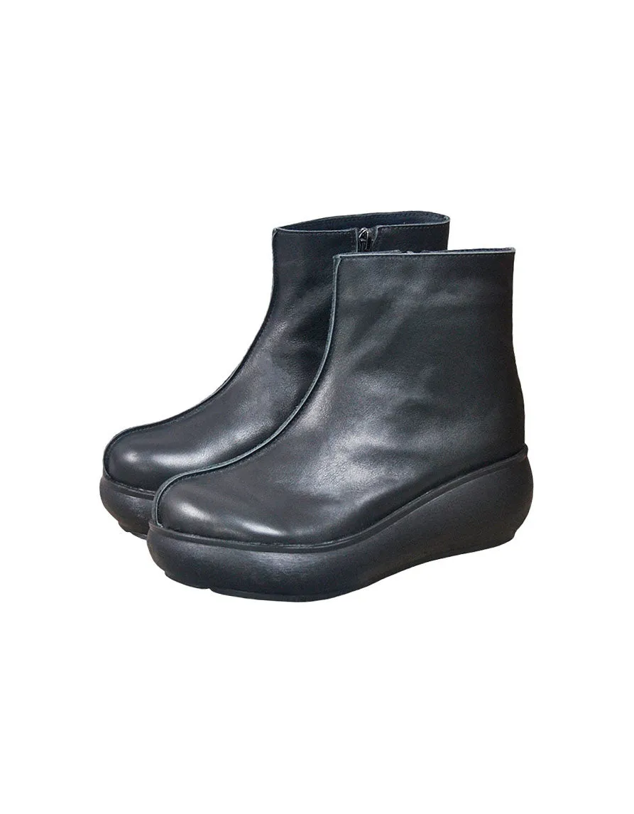 Wedge Retro Women's Short Boots | Gift Shoes