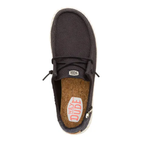 Wendy Espadrille Woven - Black