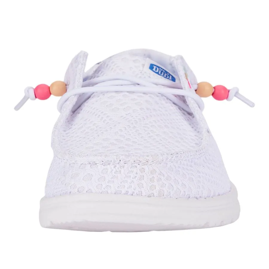 Wendy Youth Boho Crochet - White