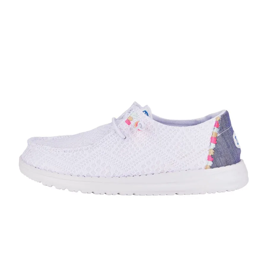 Wendy Youth Boho Crochet - White