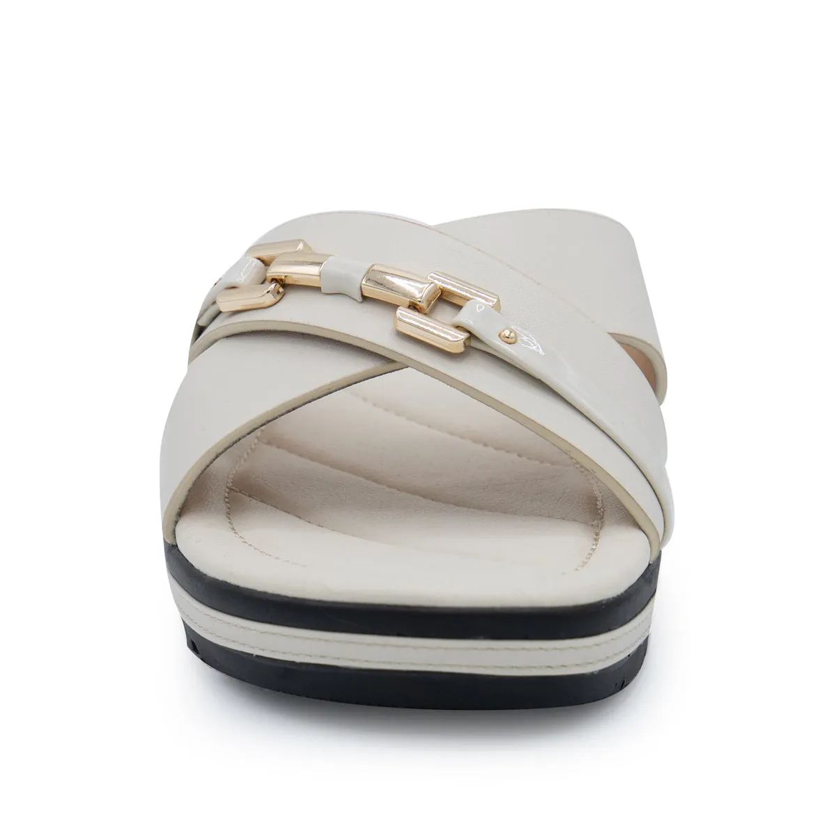 White Casual Slipper 074107