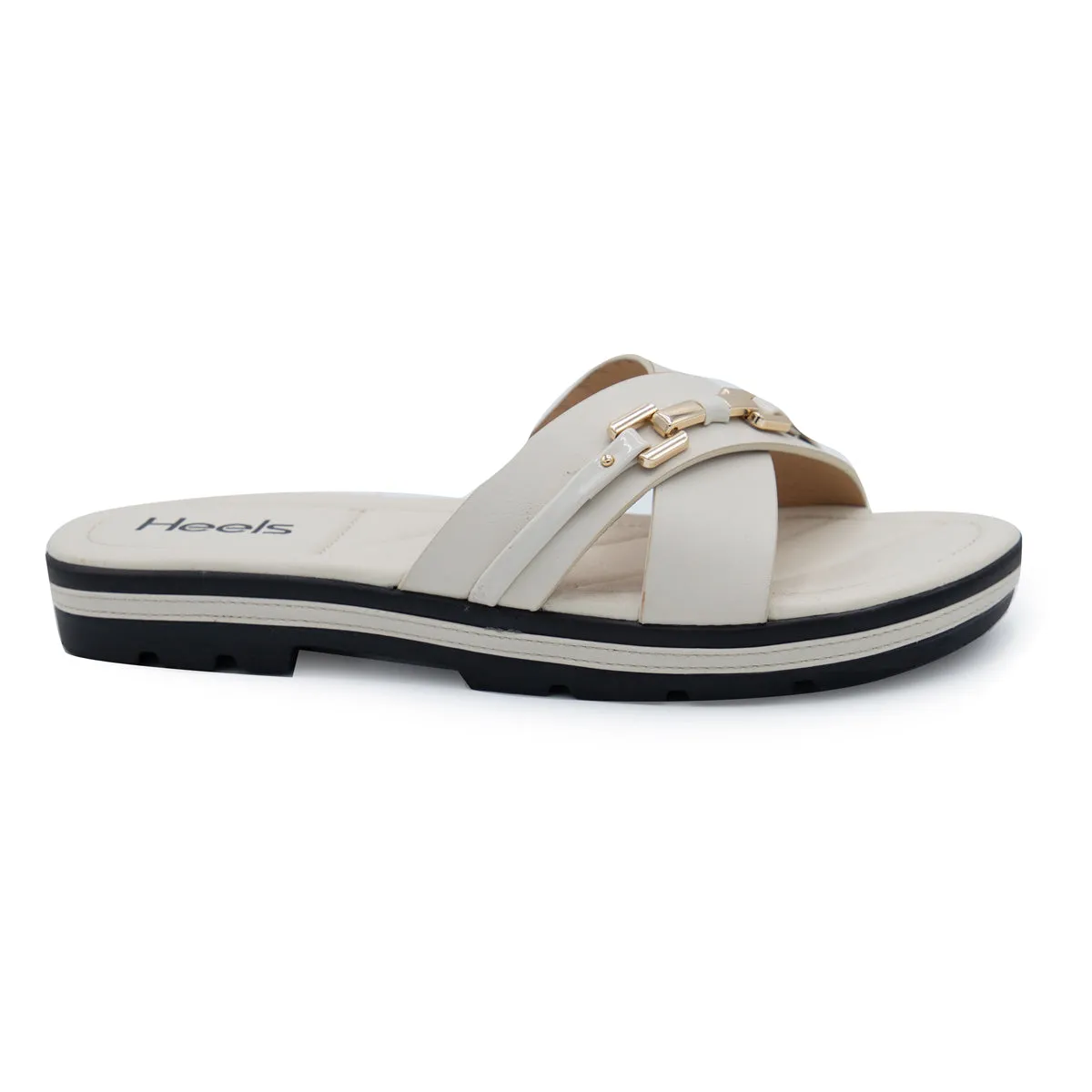 White Casual Slipper 074107