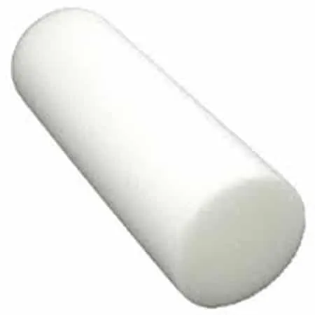 White Foam Rollers