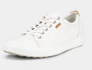 Women's Ecco Soft 7 Sneaker 43003-01007 Color:  White