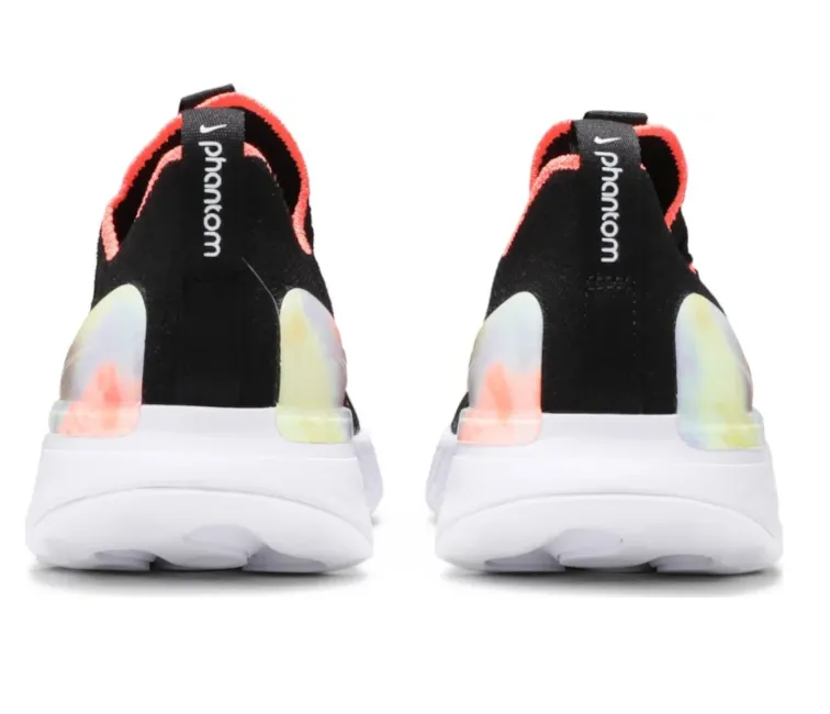 Women's Nike React Phantom Run FK 2 (Black/Bright Mango)