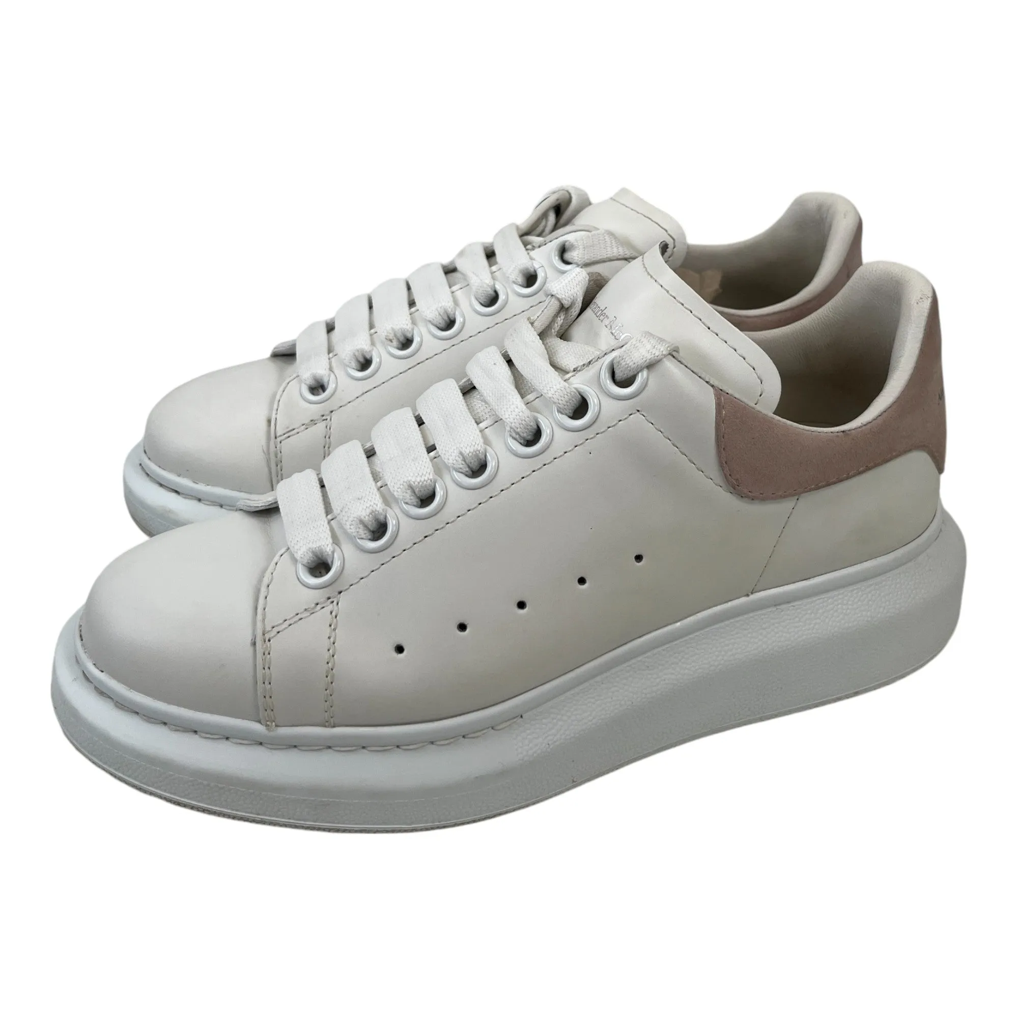 Women's Oversized Low Trainers White Size EU 35 / UK 2