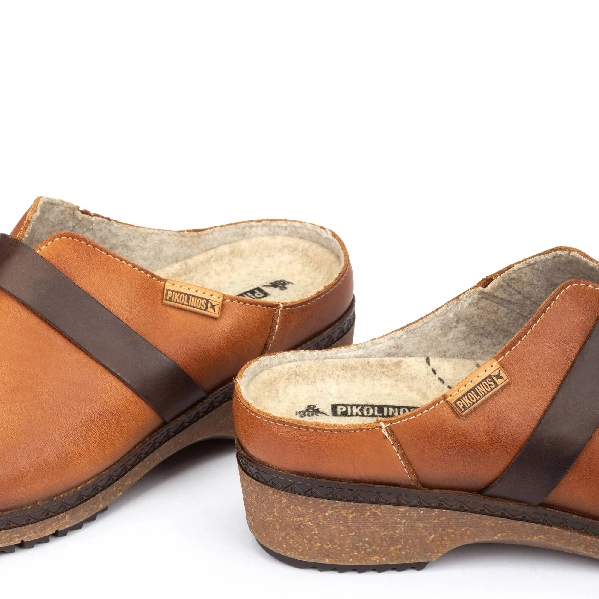 Women's Pikolinos Granada Clogs Color: Brandy