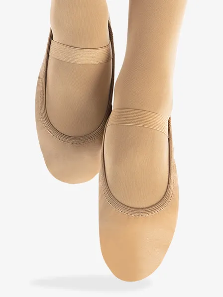 Womens Premium Leather Full Sole Ballet Shoes