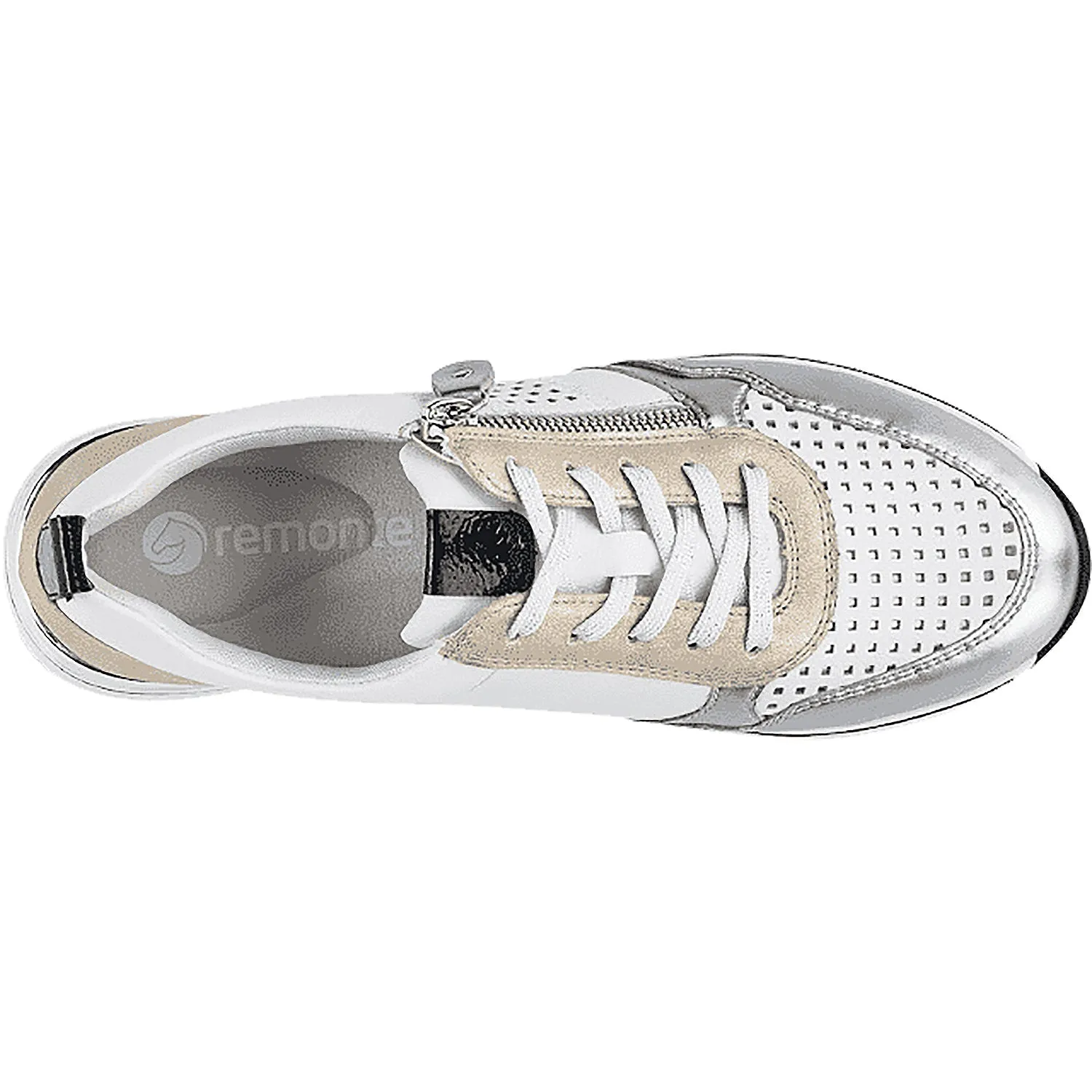 Women's Remonte R6702-81 Soraya 02 Silver/Weiss/Muchel Leather