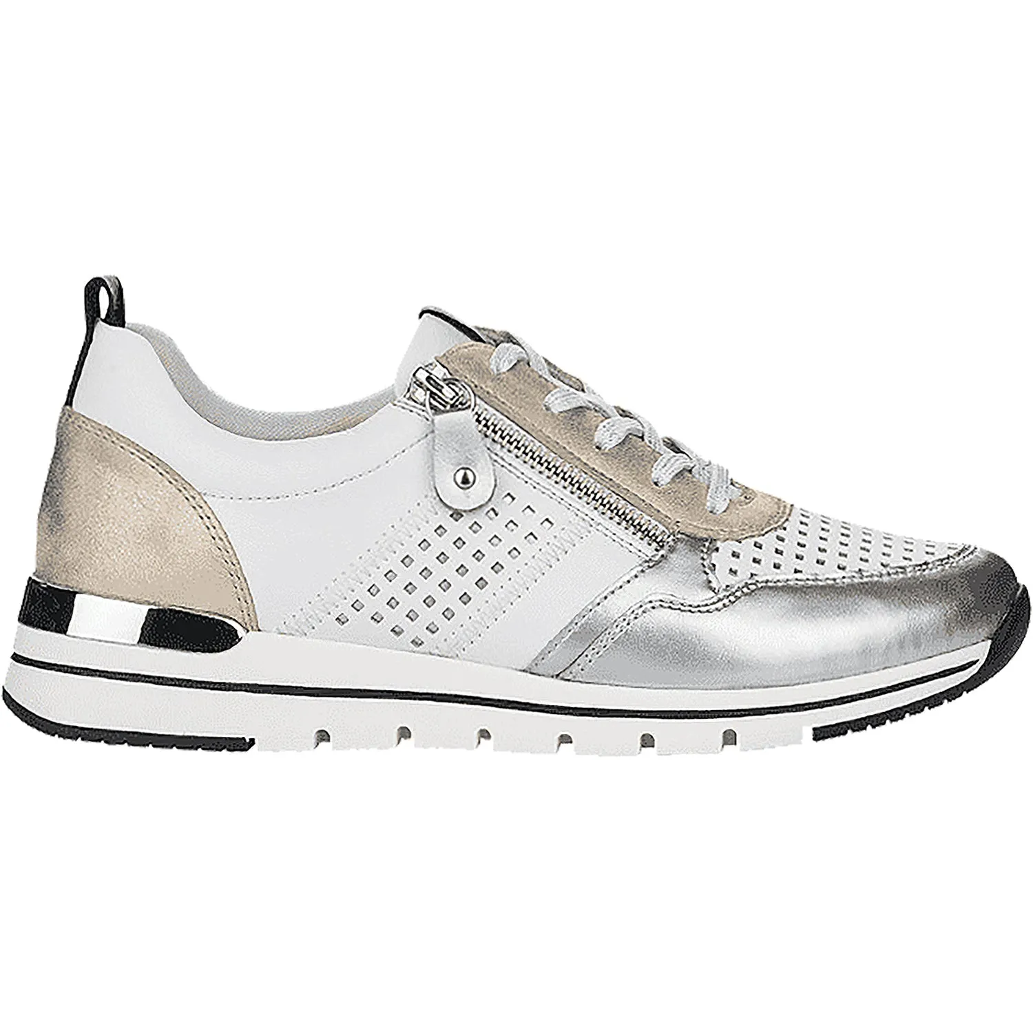 Women's Remonte R6702-81 Soraya 02 Silver/Weiss/Muchel Leather