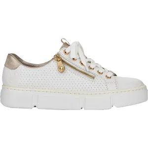 Women's Rieker N5932-80 Weiss Leather