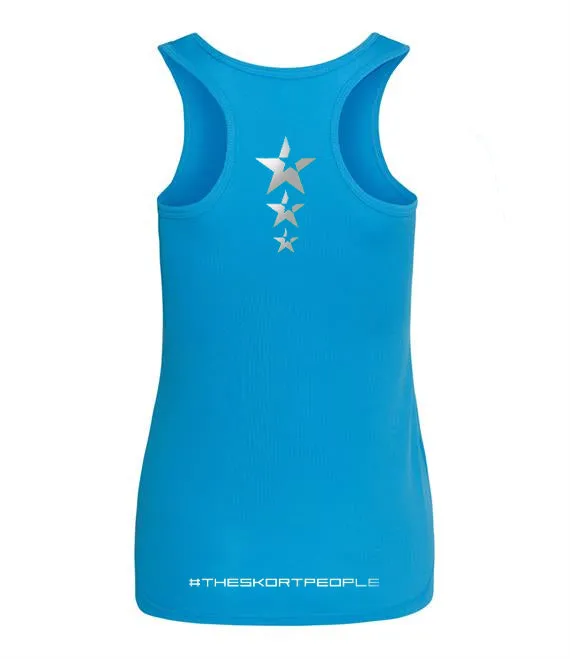 Women's Vest | FLANCI Logo High Viz | Turquoise