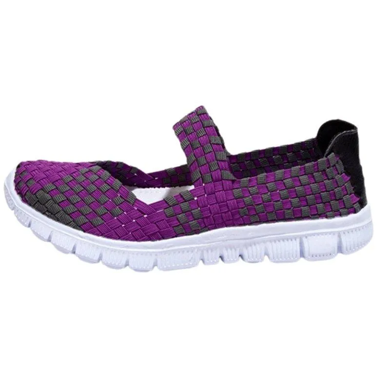 Woven Women's Plus Size Shoes for Bunions and Swollen Feet