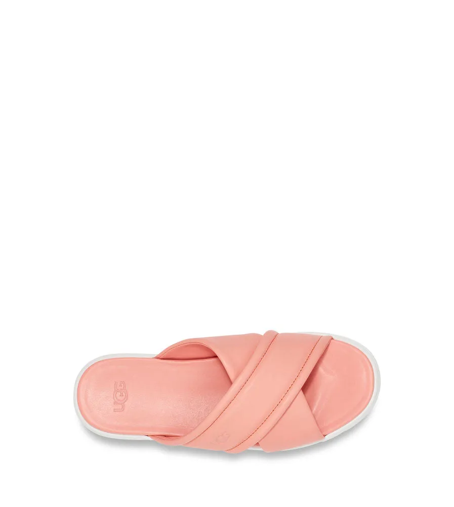 Zayne Crossband in Seashell Pink Leather by UGG