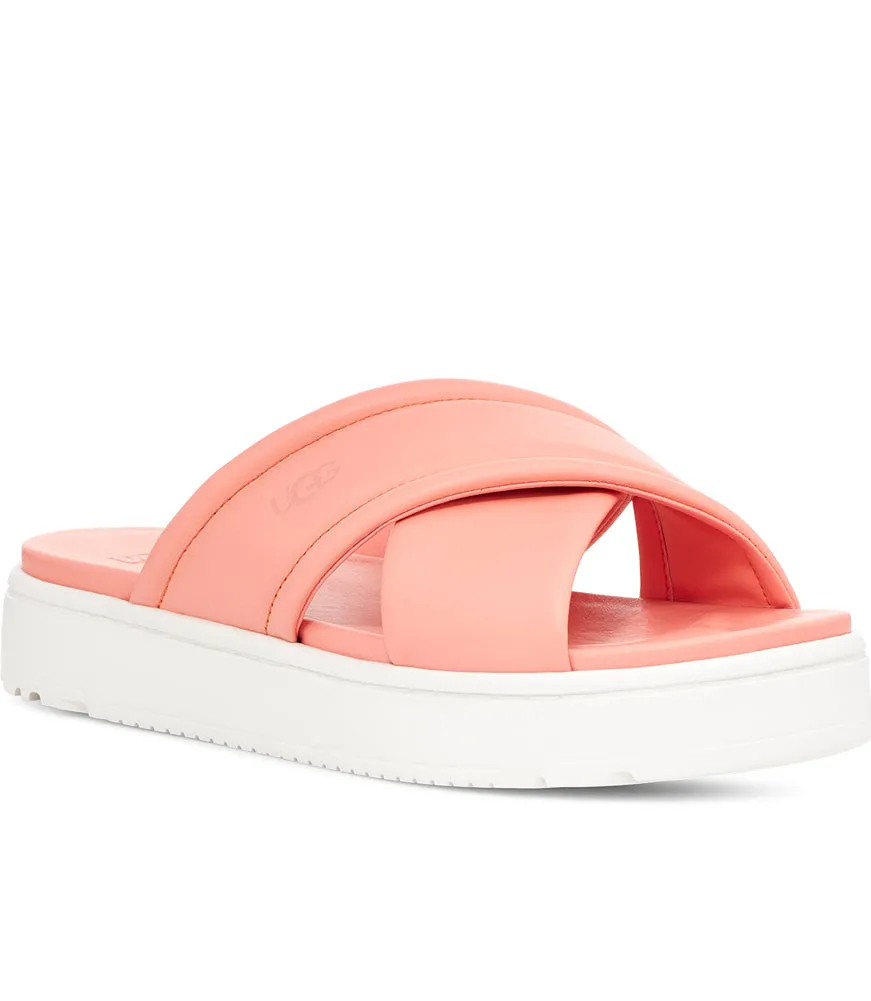 Zayne Crossband in Seashell Pink Leather by UGG